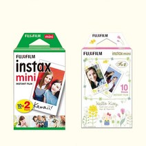 인스탁스 미니 폴라로이드 즉석 카메라 필름 혼합30매, 단품, 단품