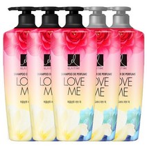 엘라스틴 러브미 퍼퓸 샴푸x3+린스x2, 1세트