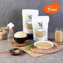 고미네 웰품 유기농 청차조 500g 좁쌀 맑은 자연 홍천 재배, 1팩