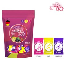 액티브핏 대용량 액티브핏 스포츠 3종 혼합 포도당 캔디, 150정, 1개