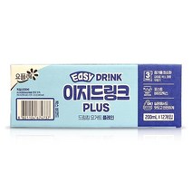 빙그레 요플레 이지드링크 플러스 200ml 12개 마시는 플레인요거트 드링킹 유산균음료 코스트코