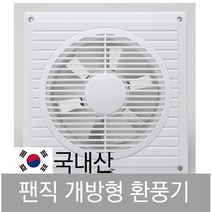 팬직 개방형 욕실 환풍기, TFV-15BV