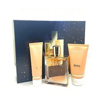 럭셔리 휴고 보스 얼라이브 향수 80ml 세트 + 바디 로션 75ml 샤워 젤 50ml