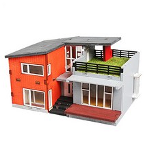 DIY 나무 모형 조립 키트 HO 모던하우스 YM655, 단품