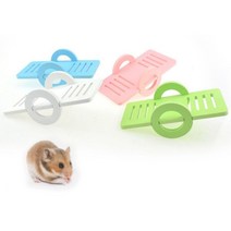 햄스터 나무시소 장난감 용품 다리 스윙 ingan916011*933687708LB, 나무시소그린SE02265