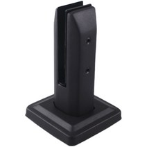 유리난간대 기둥클립 스틸 고정 아파트계단 하부고정, 200 고사선 고무 패드 커버 포함스탬핑 타입