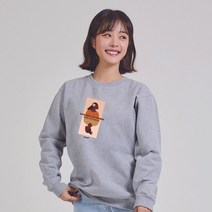 키밍 커플 흑인 맨투맨 후드티