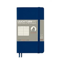 로이텀 소프트커버 포켓(A6) 노트 네이비