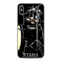 드럼매트 카펫 러그 액세서리 전화 케이스 아이폰 호환 11 Pro XS Max XR X 8 7 6 6S Plus 5 5S SE 4S 4 iPod Touch 타마 드럼, [09] For iPhone XR, [01] TAMA-Drums-D-01