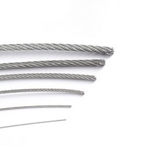 스텐 와이어 로프 멀티 스트랜드 소프트 스테인레스 스틸 크레인 리프팅, 2.5mm(2미터), 05 2.5mm (2Meter)