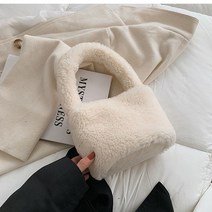 가을 겨울 램스울 퍼가방 여성 30대여성 40대여성 핸드백 앙증맞은 퍼 토트백 뽀글이 버킷백