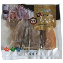 동해안 오징어 2마리, 1봉, 오징어 2마리 100g