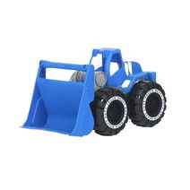 소형트렉터 아기 클래식 시뮬레이션 엔지니어링 자동차 장난감 굴삭기 모델 트랙터 덤프 트럭 남아용 미니 생일 선물, 5.Blue B