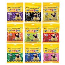 아모스 탱탱 아이클레이 110g 형광핑크, 50개