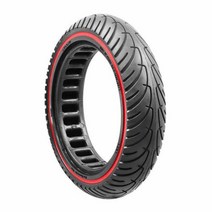 타이어 샤오미 M365 S 프로 2 용 전기 스쿠터 8.5 인치 고무 벌집 미지아 미 에센셜 휠, 02 Red pcs Rubber