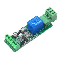 Taidacent PLC 자동차 프로그래밍 가능 ModbusRtu RS485 TTL 이더넷 스위치 입력 12V 1 채널 전원 릴레이 모듈