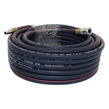 슈퍼에어호스(임팩용) 8mmx15M 고압에어용 타카호스 임팩드릴 난연호스, 1개