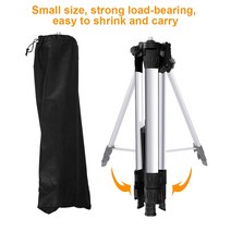 셀프레벨링 37-110cm 레벨 삼각대 높이 조절 합금 스탠드 홀더 건설 도구, 한개옵션0