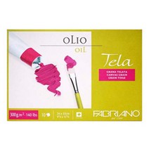 파브리아노 테라 유화용 스케치북 패드 백색 300g 10매 180x240