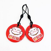 NFC 스마트 칩 에폭시 카드 복사 및 다시 쓰기 가능 13.56Mhz 키 RFID 복사기 배지 UID 1K S50 액세스 제어 IC 태그 5 개, ZhaoCaiMao