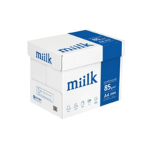 밀크 A4 복사용지 A4용지 복사지 85g 2500매 1박스