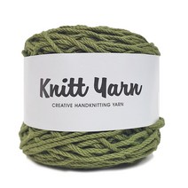 [니뜨] 코트니실24합(10+1) (100g) + 뜨개실도안제공, 505_올리브