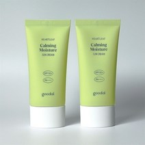 구달 맑은 어성초 진정수분 선크림 50ml+50ml, 50ml, 2개