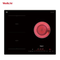 웰치 3구 하이브리드 인덕션 2구 하이라이트 1구 빌트인 매립형 가정용 원룸 KR-SH4600 i