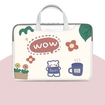 노트북가방 16인치노트북파우치/가방 대용량 노트북 수납 가방 아이패드파우치 12/13/14/15/16.1/17.3인치 노트북 가방 캐릭터, ZL 07