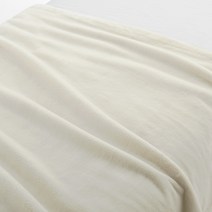 무인양품 MUJI 따뜻한 화이버 두꺼운 모포