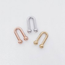 체인 더블링 팬던트 동대문부자재상가 목걸이만들기 심플 목걸이 데일리목걸이, 골드