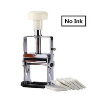 점자 리본 프린터 쉬운 만료 생산 날짜 코딩 기계 수동 인쇄 기계 조정 가능한 창조적, 잉크 없음