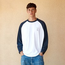 플루크 스캡 레글런 긴팔 티셔츠 FLT123 4color