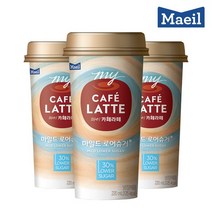 매일유업 카페라떼 로어슈거 220ml 10컵원산지: 상세설명참조