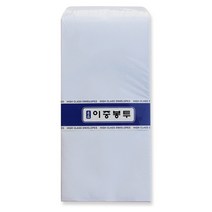 규격 이중 무지봉투 50매 흰색 백봉투