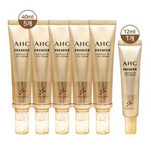 [ 홈쇼핑 동일 ] AHC 아이크림 시즌 11 프리미어 앰플인 40ml 5개 + 12ml + 샘플, AHC아이크림 시즌11 40mlx5+12ml+샘플