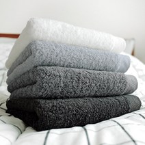 송월타월 블랙라벨 40수 210g 호텔수건, 화이트, 10장