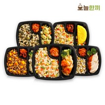 오늘한끼 시즌4 영양한끼 도시락 5종 10팩 (총2.1kg) / 닭가슴살 단백질 강화 도시락, 1세트