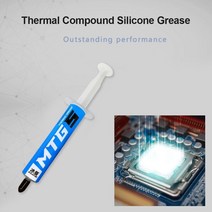 k1kf snowman 510g 주사기 mtg5mtg10 열 그리스 페이스트 14.3wm-k for amd cpu 방열판 팬 냉각 vga 화합물, 10g