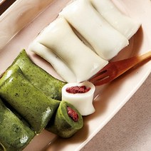 앙꼬 앙금 팥소 가래떡 절편 모시떡 녹여서바로먹는 냉동떡 맛있는떡 간식 아침대용 4종, 흰 앙꼬 가래떡 1kg/1봉