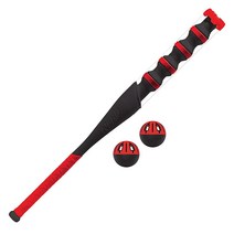너프 NERF Ultra Curve 야구공 - 쉽게 던지는 슬라이더 빠른 곡선 공 3개 포함, 1 Bat & 2 Balls