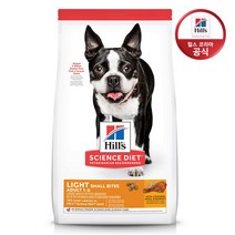 사이언스다이어트 강아지 어덜트 스몰바이트 라이트 치킨 다이어트 사료, 다이어트, 2kg, 1개