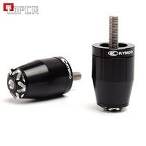 KYMCO Xciting 250 300 다운타운 DT K-xct 오토바이 핸드 그립 바 캡, [01] Black