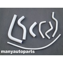 차량 냉각기 호환 부품 실리콘 라디에이터 및 히터 호스 스즈키 짐니/사무라이 SJ413 G13 1.3 JA51 88-98, 03 WHITE