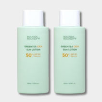 라운드어라운드 그린티 시카 선로션 100ml+100ml [큐어 수딩 선젤 샘플증정]