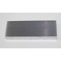 알루미늄 방열판 합금 전력 증폭기 고밀도 치아 라디에이터 200x69x36mm