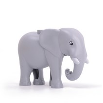 요고요 듀플로 호환 동물 사람 공룡 피규어, A.동물-68. 코끼리