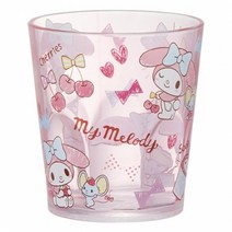 마이멜로디 스낵타임 아크릴컵 280ml 물컵 양치컵 도매컵 판촉컵 캐릭터컵