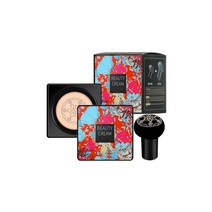 버섯 쿠션 버섯머리 커버 쿠션 BB크림 파운데이션 버섯쿠션 CC크림, 2개, 아이보리