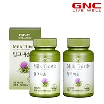 [KT알파쇼핑][GNC] 다중구성_밀크씨슬 (60캡슐) 1개월분x2병, 상세페이지참조